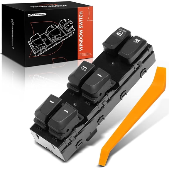 A-Premium Master Power Window Switch - Compatible with 2009-2015 Hyundai Tucson - Front Left Driver Side - Replace# 935712S000