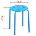 thumbnail image 2 of Alden Design Set of 5 Indoor Plastic Stack Stools for Classrooms/ Kitchens/Dorms, 2 of 7