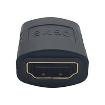 Tripp Lite HDMI Coupler Extension Box, UHD 8K @ 60Hz, 4:4:4 High Dynamic Range, F/F Coupler, Gold-Plated Connectors, Black (P164-000-8K6)