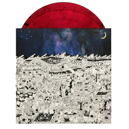 FATHER JOHN MISTY - Pure Comedy 2LP Maroon & Black Swirl Exclusive Vinyl LP