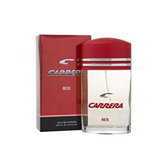 (pack 9) Carrera Rouge Eau de Toilette Spray par Vapro International 3,4 oz