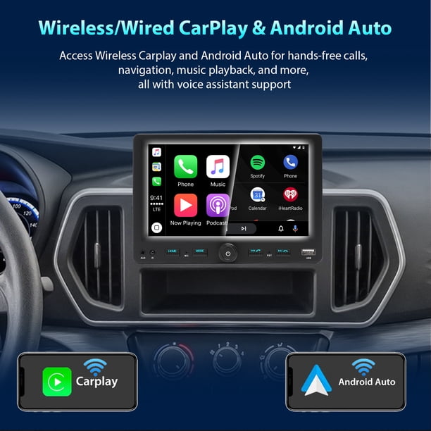 Y*D様 CarPlay & Android Auto ALL IN ONE 4 Alondy Single Din Car Radio Touchscreen (7