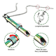 thumbnail image 2 of 2pc Collar Respiratorio Para Dejar De Fumar Acero Inoxidable Xtellar plateado, 2 of 3
