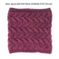 thumbnail image 4 of Scarf Multiple Colors Soft Warm Fasionable Distinctive Various Occasions scarves for Women Various Occasions Many Collocations Claret, 4 of 6