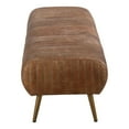 thumbnail image 3 of Moe's Home Collection Endora Bench Cappucino, 3 of 5