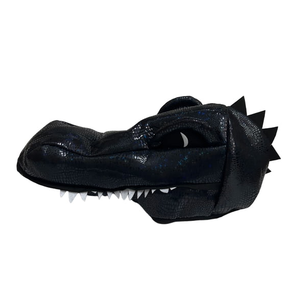 Realistic Crocodilian Head Mask Hat Soft Breathable Fabric Headgear Hat For Halloween Parties Cosplay Event Gathering