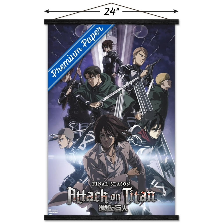 Poster Aot S4 Part Release Date Attack On Titan Final Season