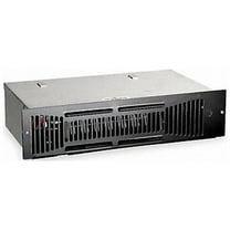 Dayton Electric Kickspace Heater, Recessed, 750/1500 W, 120V AC, Black 2YV10