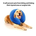 thumbnail image 3 of Arealer Soft Pet Recovery Collar for After Surgery Pet Inflatable Collar Elizabeth Collar Dog & Cat Collar, 3 of 7