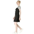 thumbnail image 5 of INSPIRE CHIC Women's Adjustable Strap A-Line Jeans Denim Spring Summer Dress XL Black, 5 of 9
