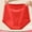 Red, variant on Underwear for Women Bamboo Underwear High Waisted Briefs Underwear Red Regular Pull-On Ventilated Lace Period Underwear,XXL