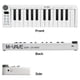 thumbnail image 2 of Miniteclado MIDI M-VAVE de 25 teclas con batería inalámbrica, color blanco, 2 of 9