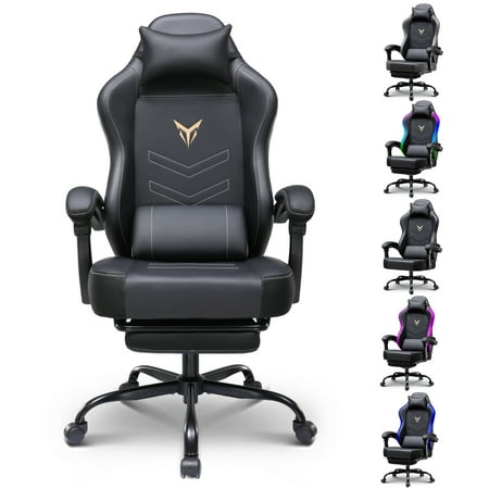 gtplayer gaming chair with footrest product