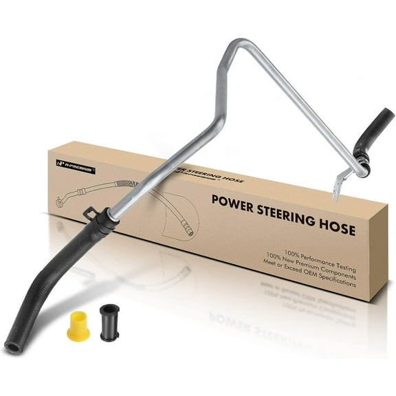 A-Premium Power Steering Hose Return Line Hose Assembly Compatible with Toyota Corolla Chevrolet Prizm 1998-2002 L4 1.8L Pipe To Reservoir