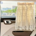 thumbnail image 6 of PATLOLLAV Elegant Embroidery Lace Car Side Window Sunshade - Breathable Cotton Mesh Privacy Curtain with Universal Fit for All Vehicles, 6 of 6