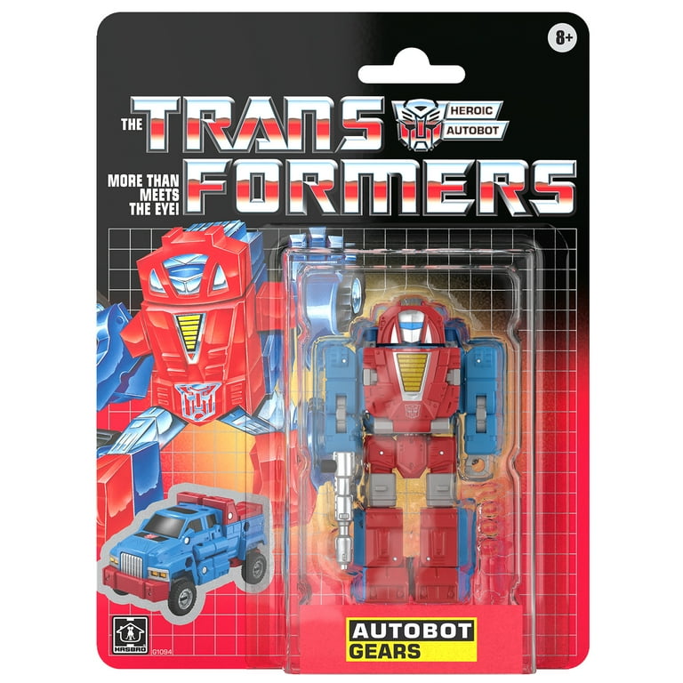 Transformers Retro G1 Autobot Gears (Toy Version) - Deluxe Transformers Retro G1 Autobot Gears (Toy Version) - Deluxe