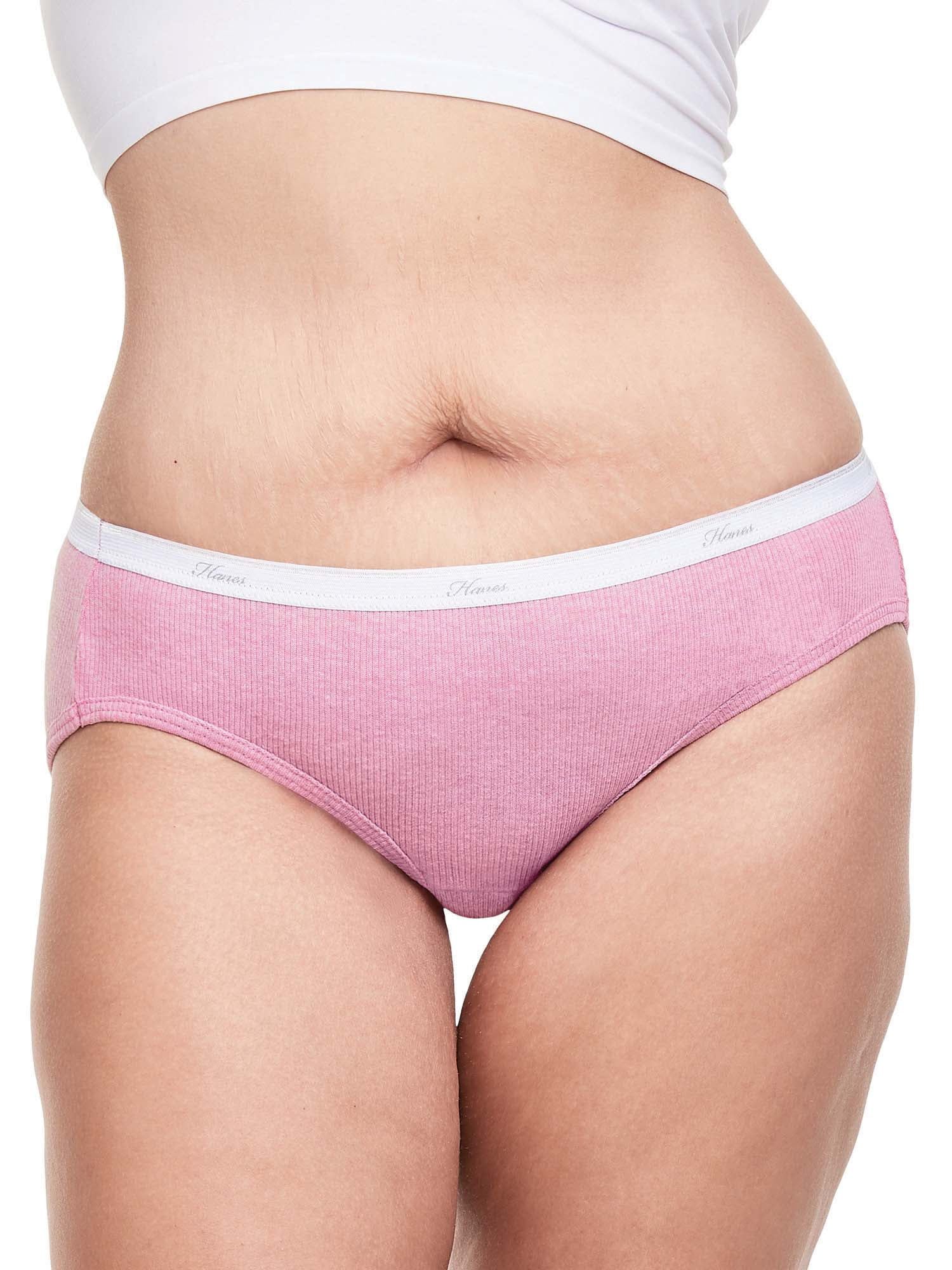 Hanes Women's Ribbed Cotton Hipster