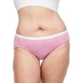 thumbnail image 3 of Hanes Women's Ribbed Cotton Hipster, 3 of 8