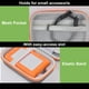 thumbnail image 3 of Funda para disco duro externo LaCie Rugged Mini de 1 TB/ 2 TB/ 4 TB/ 5 TB/Thunderbolt 3.0 2.0 USB-C, soporte de almacenamiento de disco duro portátil (gris), 3 of 9