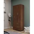 thumbnail image 3 of Ropero Closet Moderno Skal Living Iris 3 Puertas 2 Cajones Rustico, 3 of 4
