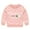 Pink, variant on Herrnalise Autumn Winter Baby Boys Girls Christmas Cartoon Print Round Neck Pullover Sweatshirt
