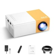 Mini Projectors, Portable Projector for Cartoon, Kids Gift, Outdoor Movie Projector, LED Pico Video Projector for Home Theater Movie Projector with HD USB Interfaces and Remote Control