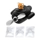 thumbnail image 4 of Clips para ambientadores de automóviles, salida de aire para automóviles, hélice giratoria de aromaterapia, divertido, accesorios para automóviles, Negro perfecl Ambientador de coche, 4 of 8