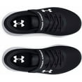 thumbnail image 3 of Under Armour Boy's Pre-School UA Pursuit 3 Alternate Closure Running Shoes Black/Black/White - 3024988-001, 3 of 5