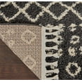 thumbnail image 5 of Nourison Moroccan Shag Boho Charcoal 3'11" x 6'7" Area Rug, (4' x 7'), 5 of 9