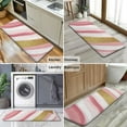 thumbnail image 6 of Pink White Gold Marble Pattern Kitchen Rug Mat,Kitchen Runner Rugs Non Skid Washable,Decorative Kitchen Floor Mats for Kitchen,Sink,Laundry,17"x47.2", 6 of 7