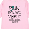 thumbnail image 4 of Inktastic Trigeminal Neuralgia Awareness Pain Isn't Always Visible Boys or Girls Long Sleeve Toddler T-Shirt, 4 of 5