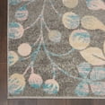 thumbnail image 4 of Nourison Tranquil Nature Grey/Beige 5'3" x 7'3" Area Rug, (5x7), 4 of 8