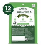 Greenies Original Flavor Adult Natural Dental Dog Treats Petite Size, 12 oz Pack (20 Count)