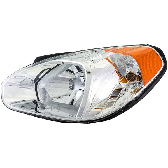 Dorman 1592168 Driver Side Headlight Assembly for Specific Dodge / Hyundai Models Fits select: 2006-2011 HYUNDAI ACCENT