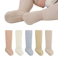 thumbnail image 3 of AJZIOJIRO 1 Pairs Baby Girls Knee High Long Socks Toddler Cartoon Cotton Socks for 0-3T Infant Boys Autumn Thigh High Socks, 3 of 9