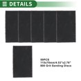 thumbnail image 5 of Unique Bargains Sandpaper Hook & Loop Sanding Sheets 115x70mm Black 800 Grit Efficient Grinding and Polishing Automobile Manufacturing and Repair Metal Processing, 5 of 7