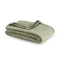 thumbnail image 3 of Mainstays Textured Plush Throw Blanket, Fresh Fern, 50 x 72 in, 3 of 7