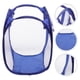 thumbnail image 5 of PTOOTP Cesto de malla plegable y fácil de abrir para ropa sucia, ideal para dormitorios universitarios (azul), 5 of 8