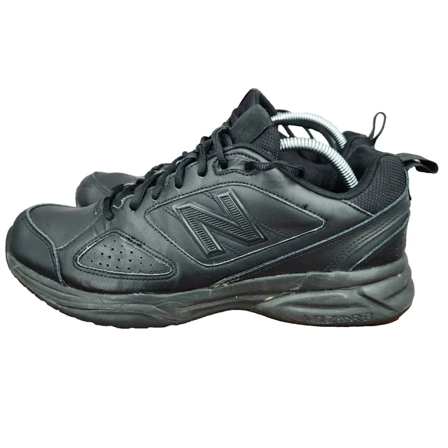 New Balance 623v3 Running Shoes Mens 11 D Black Leather Walking Sneakers