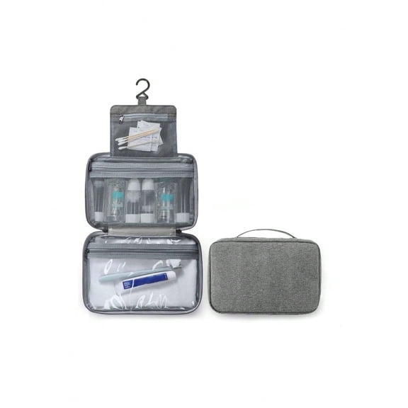 Large Hanging Hook Toiletry Bag Waterproof Foldable Handbag Travel Cosmetic Bag Shaver Organizer Bag Women s Makeup Bag Travel Essentials University Cruise Summer Vacation