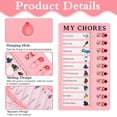 thumbnail image 3 of 2Pcs Chore Chart for Kids Routine Checklist Board Chore Chart to Do List Board Checklist Planner with 10 Cardstocks for Kids Adults Home Office Travel, 3 of 8