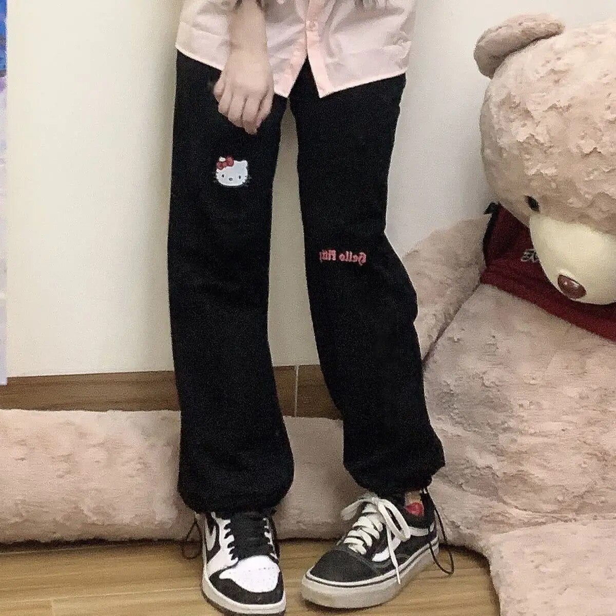 2021 Spring Womens Cargo Pants With Plain Pockets Chic Streetwear, Loose  Fit, Oversized Ladies Cargo Trousers Primark For Cool Girls Casual Outfits  Style 0320H23 From Wangcai01, $23.4 | DHgate.Com