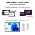 thumbnail image 6 of Blackview Laptop Screen Extender 16.1 Inch, Portable Monitor for Laptop with 360°Rotatable Magnetic Stand, FHD 1200P IPS Travel Monitor Laptop Screen, Plug&Play VESA/HDMI/Type-C for Wins/Mac/Android, 6 of 12
