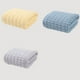 thumbnail image 5 of Set de toallas de terciopelo absorbente – Toallas de limpieza facial a rayas coloridas pack de 3 | Ultra suave, secado rápido, alta absorción de agua | Toallas de baño ligeras de 13"x30" para baño, 5 of 9