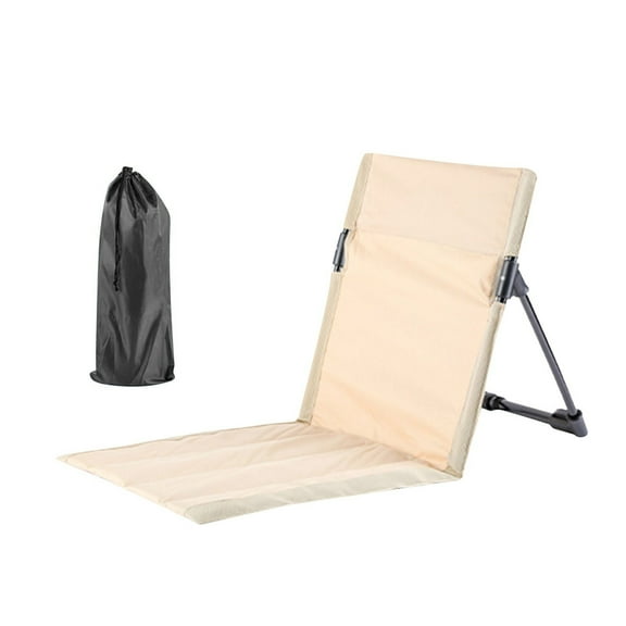 Sylchomon Ultralight Portable Outdoor Backrest Floor Chair, Multi Scene Use Compact Legless Folding Chair for Camping Fishing Camping