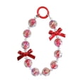thumbnail image 2 of Encanto del teléfono DIY decoración bolso encanto llavero para regalo fiesta favores suministros rojo, 2 of 8
