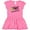Raspberry with Polka Dots, variant on Inktastic Fight Lymphoma Lime Ribbon Girls Toddler Dress