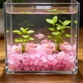 thumbnail image 6 of Lunxisen 1 Pcs Aquarium Street Side Pool Glow Decor, Ice Cube Night Light Stones for Backyard Patio Ambiance, 6 of 9