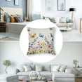 thumbnail image 5 of Spring Pillow Covers Set of 2, Leaves Decor Throw Pillows Summer Spring Decorations Pillowcase Square Outdoor Cushion Case for Couch Home, 5 of 7