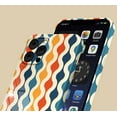 thumbnail image 4 of Retro Colorful Geometric Fabric Case Compatible with iPhone 12,Aesthetic Art Design Full Cover Protective Case, 4 of 5